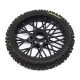 Losi - Dunlop MX53 Front Tire Mounted Black: Promoto-MX...