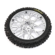 Losi - Dunlop MX53 Front Tire Mounted Chrome: Promoto-MX...