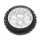 Losi - Dunlop MX53 Rear Tire Mounted Chrome: Promoto-MX (LOS46007)
