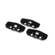 Team Losi Racing - Skid Plate Set Adj Chassis Aluminum:...
