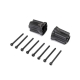 Losi - Rear Axle Mount Set 0 deg: Mini LMT (LOS214043)