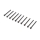 Losi - Cap Head Screws M2x25mm (10) (LOS215010)