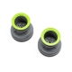 Losi - MT Wheel Green Beadlock Lt Grey(2): Mini LMT...