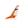 E-flite - Vertical Stabilizer: Viper 70mm Orange (EFL077502)