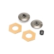 Losi - Grooved Slipper Plate Set: Mini-T 2.0 Mini-B BL...