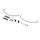 Losi - Rear Sway Bar Set: Mini-T 2.0 Mini-B BL (TLR314002)