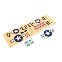 E-flite - Decal Sheet: UMX P-51 Detroit Miss (EFL-1092)