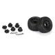 Pro-Line Racing - 1/10 Bonesaw F/R 2.8 MT Tires Mounted 12mm/14mm Black Raid (2) (PRO1023910)