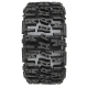 Pro-Line Racing - 1/6 Trencher F/R 5.7â€ Tires Mounted 24mm Black Raid 8x48 Hex (2) (PRO1024010)
