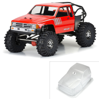 Pro-Line Racing - 1/6 1985 Toyota Hilux SR5 Cab-Only Clear Body: SCX6 (PRO362200)
