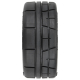 Pro-Line Racing - 1/8 Menace HP BELTED Speed Run F/R Tires Mounted 17mm Black (2) (PRO1023510)