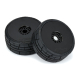 Pro-Line Racing - 1/8 Menace HP BELTED Speed Run F/R Tires Mounted 17mm Black (2) (PRO1023510)