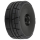 Pro-Line Racing - 1/8 Menace HP BELTED Speed Run F/R Tires Mounted 17mm Black (2) (PRO1023510)