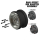 Pro-Line Racing - 1/6 Black Rhino Armory Alum 2.9 Dual Offset SCX6 Wheels (2) Gunmetal (PRO282600)