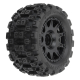 Pro-Line Racing - 1/18 Badlands MX 1.85 F/R MTD 12mm Black Raid: Granite GROM (PRO1024110)