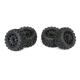 Pro-Line Racing - 1/18 Badlands MX 1.85 F/R MTD 12mm Black Raid: Granite GROM (PRO1024110)
