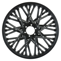 Pro-Line Racing - 1/4 Bullyspoke V2 Bead Front Wheel Black: Promoto-MX (PRO283203)