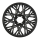 Pro-Line Racing - 1/4 Bullyspoke V2 Bead Rear Wheel Black: Promoto-MX (PRO283303)