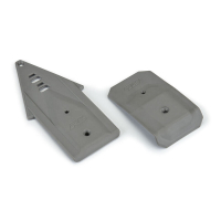 Pro-Line Racing - Bash Armor Front/Rear Skid Plates (Stone Gray) for ARRMA 3S Vehicles (PRO639505)