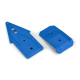 Pro-Line Racing - Bash Armor Front/Rear Skid Plates (Blue) for ARRMA 3S Vehicles (PRO639506)