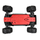 Pro-Line Racing - Bash Armor Chassis Protector (Red) for ARRMA 3S Long WB (PRO639707)