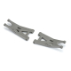 Pro-Line Racing - Bash Armor Front Suspension Arms (Stone Gray) for ARRMA 3S Vehicles (PRO639905)