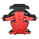 Pro-Line Racing - Bash Armor Rear Suspension Arms (Red) for ARRMA 3S Vehicles (PRO640007)