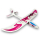 RC factory - the Rookie pink - 880mm