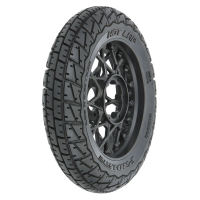 Pro-Line Racing - 1/4 Hot Lap MX S3 Front Tire MTD Black Supermoto Wheel: Promoto-MX (PRO1024410)
