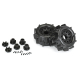 Pro-Line Racing - 1/10 Sand Paw HP BELTED F/R 2.8 MT Tires MTD 12/14mm Black Raid (2) (PRO1024910)
