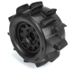 Pro-Line Racing - 1/10 Sand Paw HP BELTED F/R 2.8 MT Tires MTD 12/14mm Black Raid (2) (PRO1024910)