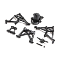 Losi - Rear Cage: 8X Super Lasernut (LOS250056)