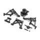 Losi - Rear Cage: 8X Super Lasernut (LOS250056)