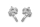 Hobbytech - CRX/CRX2/X-PERF FRONT L/R KNUCKLES FOR LEST (CRX-266-FR)