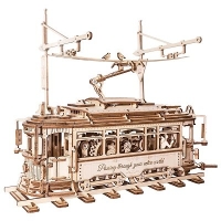 Pichler Klassische Straßenbahn (Lasercut Holzbausatz) (18200)