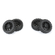 Pro-Line Racing - Badlands MX 1.9 Buggy Tires MTD Mach-10 Black Wheels: Typhon GROM (PRO1024610)