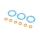 Losi - Diff Gasket & O-Ring Kit: Rey Platform (LOS232083)
