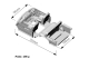 Hobbytech - COMPLETE INTERIOR FOR RRC ABS BODY + REAR SEATS (HT-SU1803053)