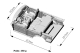 Hobbytech - COMPLETE INTERIOR FOR DISCO ABS BODY + REAR SEATS (HT-SU1803054)