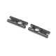 Losi - Aluminum Body Mount Cross Bar Black: Mini LMT  (2)...