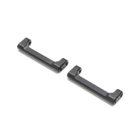 Losi - Aluminum Crossbar Shock Mount Black: Mini LMT (2) (LOS311016)