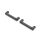 Losi - Aluminum Crossbar Shock Mount Black: Mini LMT (2) (LOS311016)