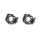 Losi - Aluminum Spindle Carrier Set 0deg Black: Mini LMT (LOS314008)