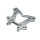 Losi - Front Shock Tower: 8X Super Lasernut (LOS254080)