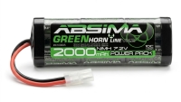 Absima - Greenhorn NiMH Stick Pack 7.2V 2000 (Tamiya-Plug) (4100005)