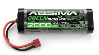 Absima - Greenhorn NiMH Stick Pack 7.2V 2000 (T-Plug) (4100006)