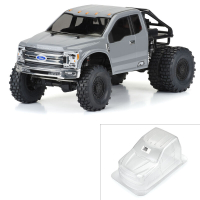Pro-Line Racing - 1/10 2017 Ford F-250 Super Duty Cab-Only Clear Body 12.3 WB Crawler (PRO361900)