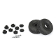 Pro-Line Racing - 1/10 Mirage TT F/R 2.2/3.0 12mm &amp; 14mm Black Raid Wheels (2) (PRO1024811)