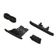 Arrma - Lower Skid And Bumper Set: Black (ARA-1547)