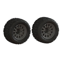 Arrma - dBoots Katar Tire Set Glued (2) (ARA-1553)